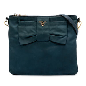 Pre-Loved Prada Tessuto Fiocco Bow Crossbody